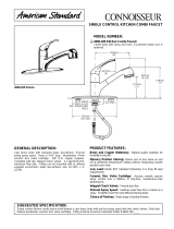 American Standard Connoisseur 4600.100 User manual