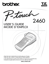 Brother P-Touch PT-2460 User manual