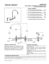 American Standard 4771.702 User manual