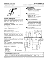 American Standard 605XTMV User manual