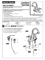 American Standard Bellflower 6074.XXX Series User manual
