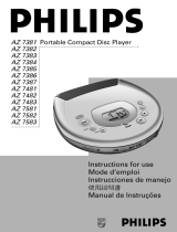 Philips AZ 7381 User manual