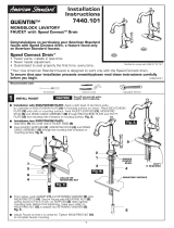 American Standard 7440.101 User manual