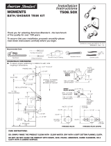 American Standard Bath/Shower Trim Kit User manual