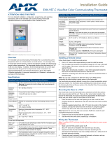 AMX ENV-VST-C User manual