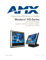 AMX NXD/NXT-1700VG User manual