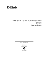D-Link 3224TG - Switch User manual