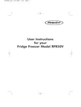 Hotpoint RFR50V User manual
