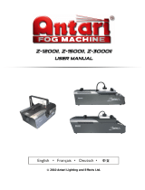 Antari Lighting and Effects Z-3000II User manual