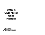 Antex electronic DMX-4 User manual