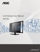 AOC 2341VG User manual
