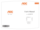 AOC A17UX231 User manual