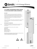 A.O. Smith ECRS-50 User manual