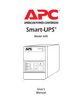 APC 600 User manual