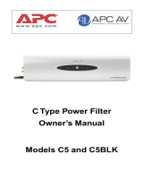 APC C5BLK User manual