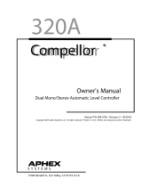 Aphex Compellor 320A User manual
