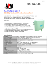APM AAWA06O-R4H-1 User manual