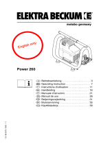 Elektra Beckum Power 260 Operating instructions