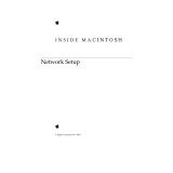 Apple Network Setup User manual