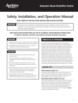 Aprilaire 1180 User manual