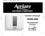 Aprilaire 8555 User manual