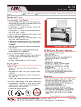 APW Wyott M-95-2CD 230V User manual