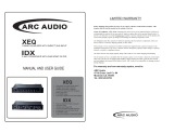 ARC Audio IDX-XEQ User manual