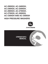 John Deere AC-3000GS User manual