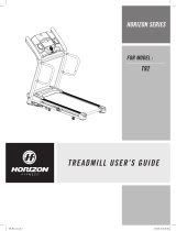 Horizon Fitness T92 User manual