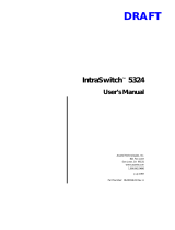 Asante Technologies 5324 User manual