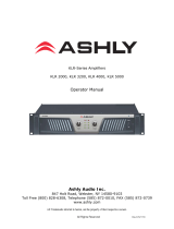 Ashly KLR 2000 User manual