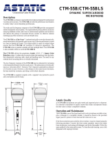 Astatic CTM-55BLS User manual