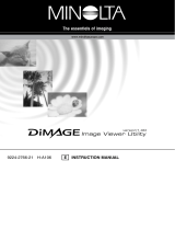 Minolta DIMAGE 7 - SOFTWARE User manual