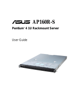 Asus Pentium 4 1U Rackmount Server AP160R-S User manual