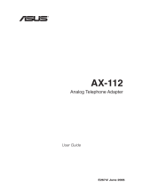 Asus AX-112 User manual