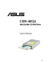Asus CRW-4012A User manual