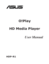Asus HDP-R1 User manual