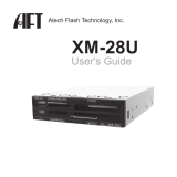 Atech Flash Technology XM-28U User manual
