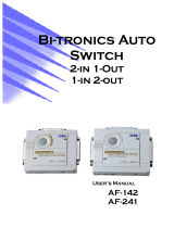ATEN Technology Bi-tronics Auto User manual