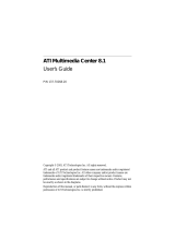 ATI Technologies ATI Multimedia Center 8.1 User manual
