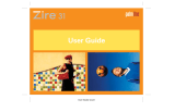 palmOne Zire 31 User manual