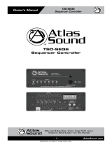 Atlas Sound TSD-SEQ6 User manual