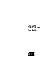 Atmel AT91EB42 User manual