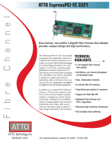 ATTO Technology FC 3321 User manual