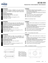Aube Technologies Temperature Sensor AC146-410 User manual