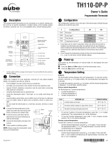 Aube Technologies PROGRAMMABLE THERMOSTAT User manual