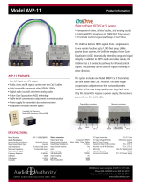 Audio Authority AVP-11 User manual