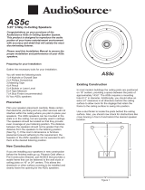 AudioSource AS5C User manual