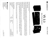 AudioSource Home Theater Speakers User manual