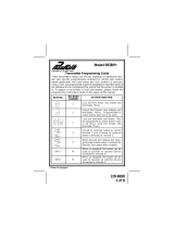 Audiovox 093BPR User manual